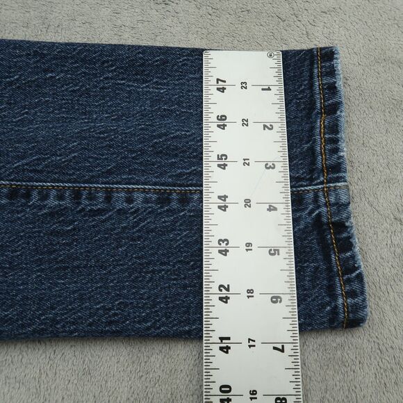 Levi's 501 Jeans Women's Size 26 Blue Mid-Rise Straight Denim 29" Inseam - Picture 6 of 16